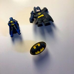 Crocs Customizable Rubber Charms Batman Theme